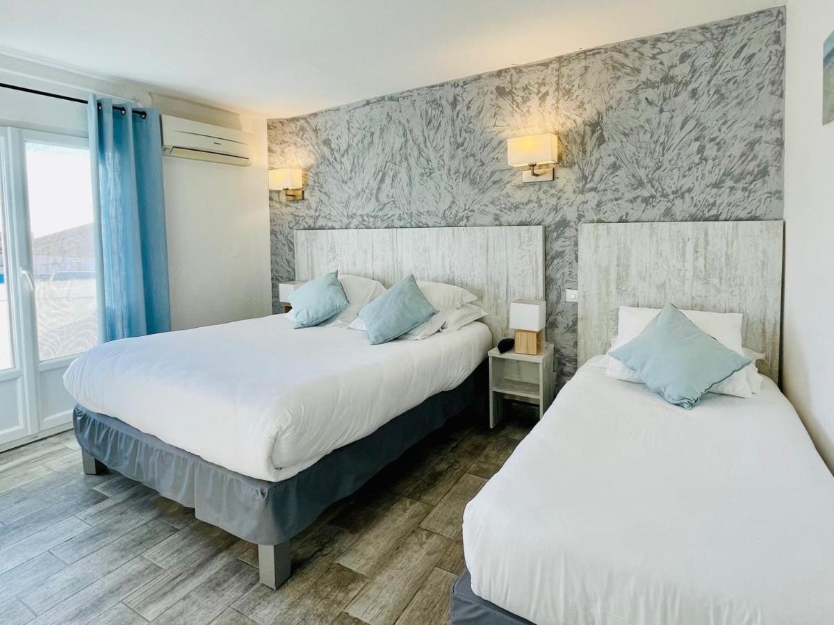 Hotel Les Palmiers En Camargue Saintes-Maries-de-la-Mer Kültér fotó
