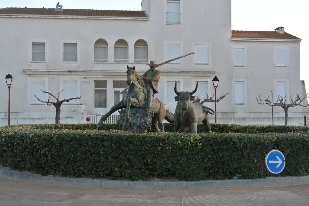 Hotel Les Palmiers En Camargue Saintes-Maries-de-la-Mer Kültér fotó